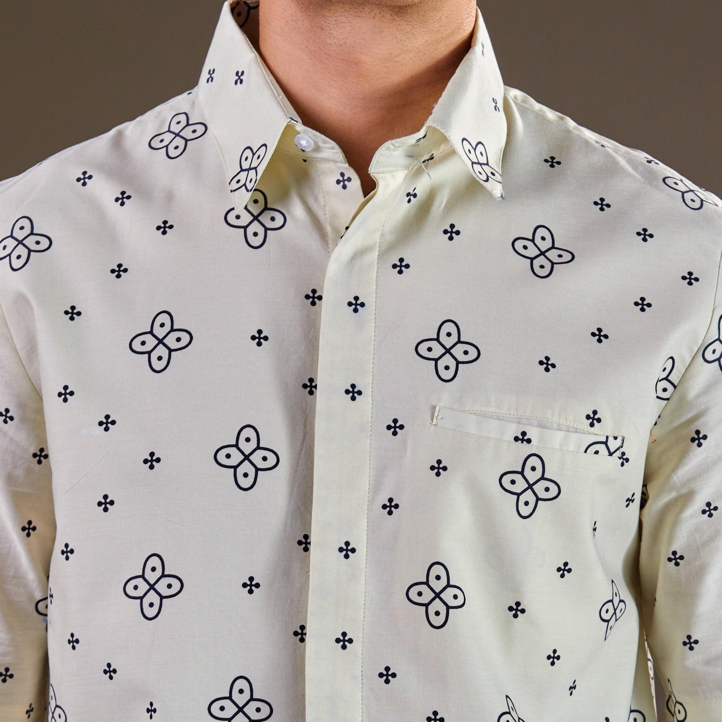 Bangi - Mandalas Premium Men's Short Sleeve Batik Shirt