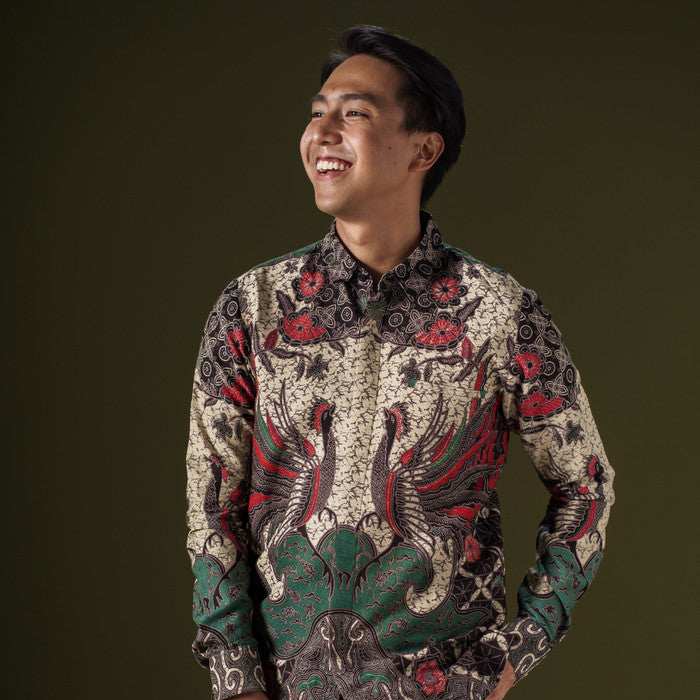 Niranjo - Mandalas Kemeja Batik Pria Premium Lengan Panjang