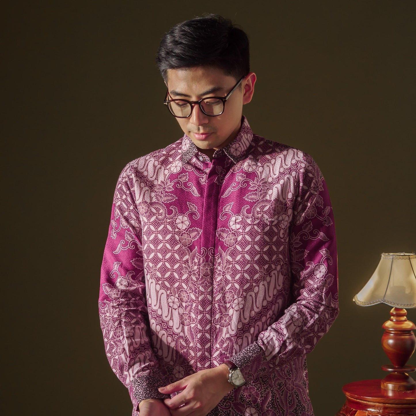 Medura - Mandalas Kemeja Batik Pria Premium Lengan Panjang
