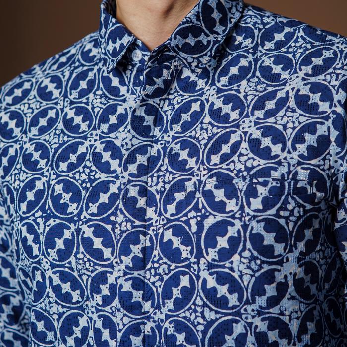 Lavite - Mandalas Premium Men's Long Sleeve Batik Shirt