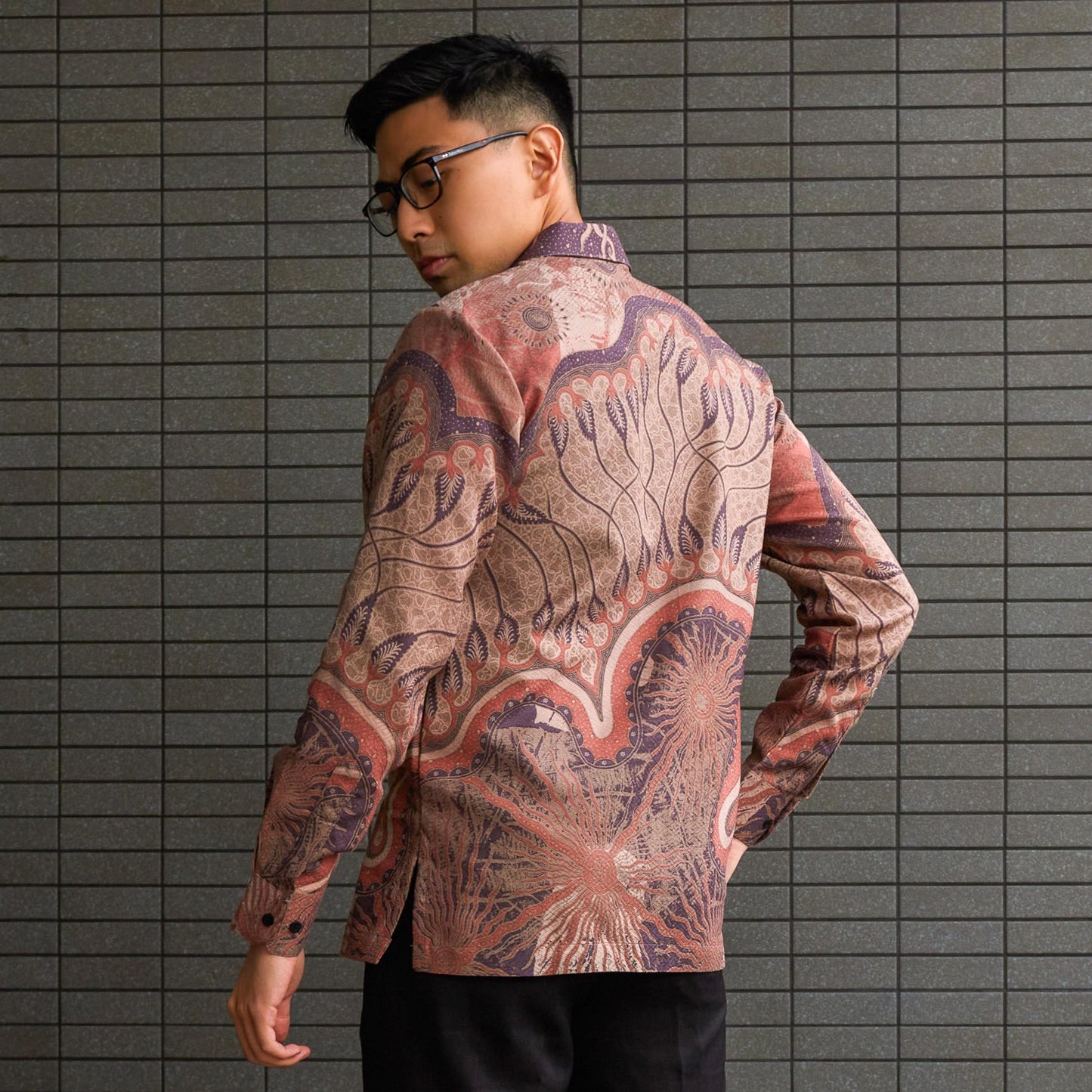 Marbu - Mandalas Kemeja Batik Pria Premium Lengan Panjang