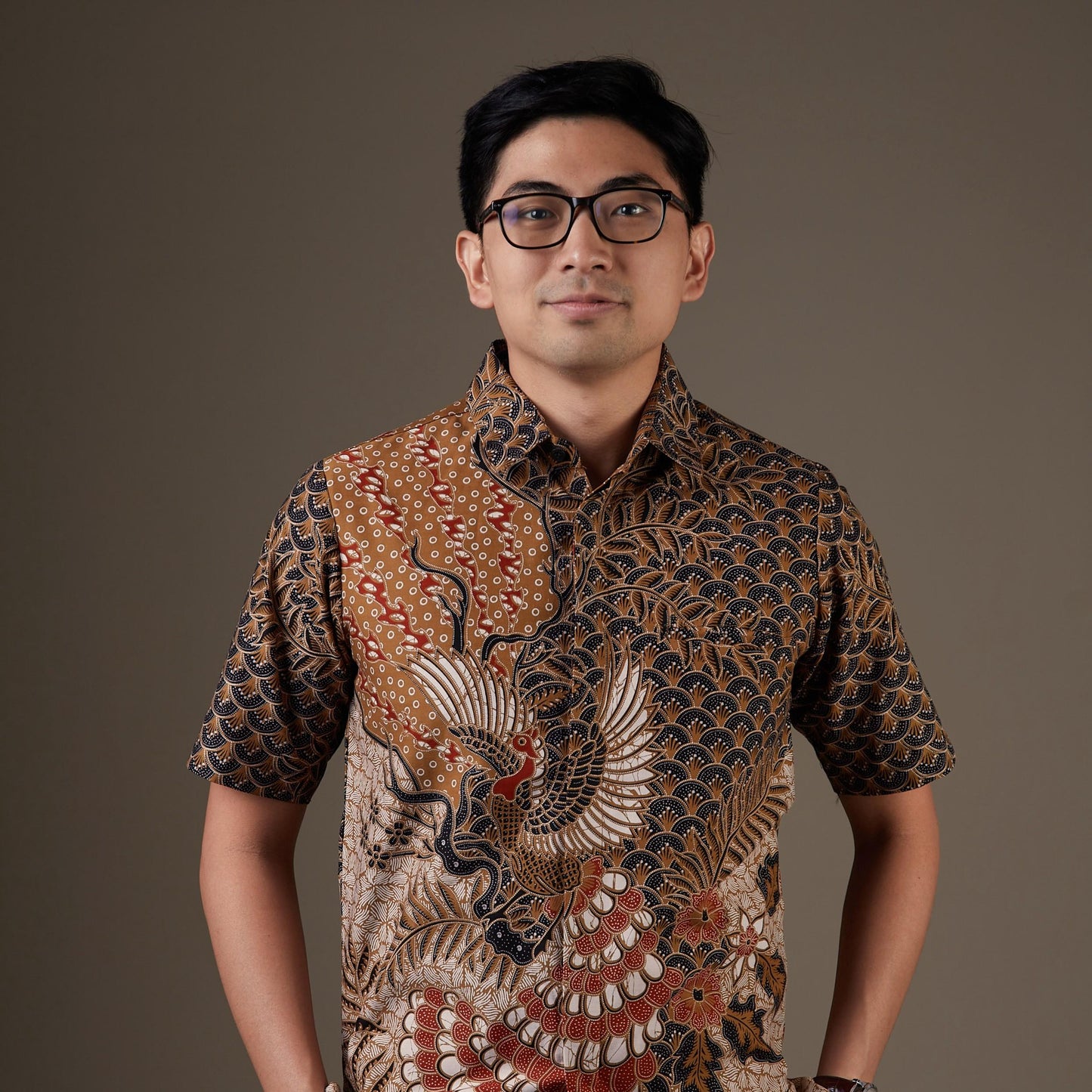 Pendapa - Mandalas Kemeja Batik Pria Premium Lengan Pendek