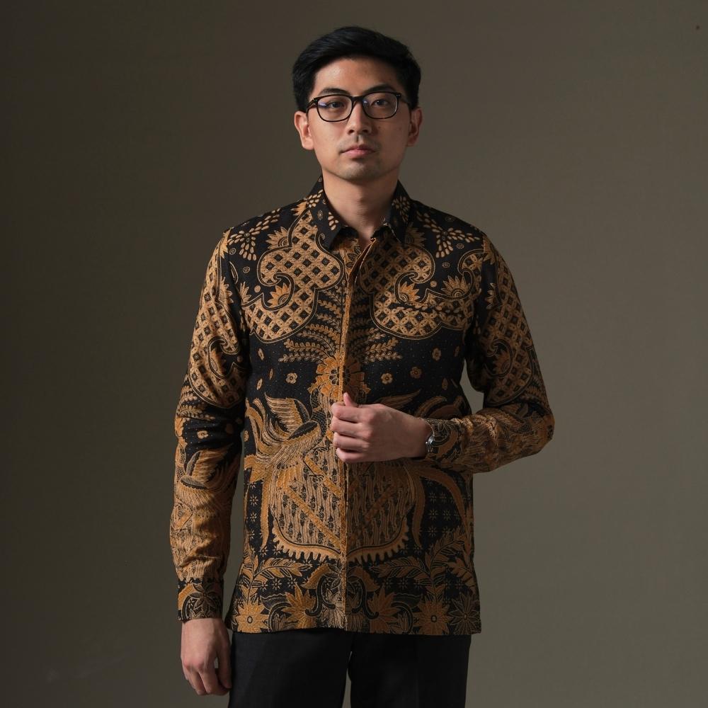 Materen - Mandalas Kemeja Batik Pria Premium Lengan Panjang