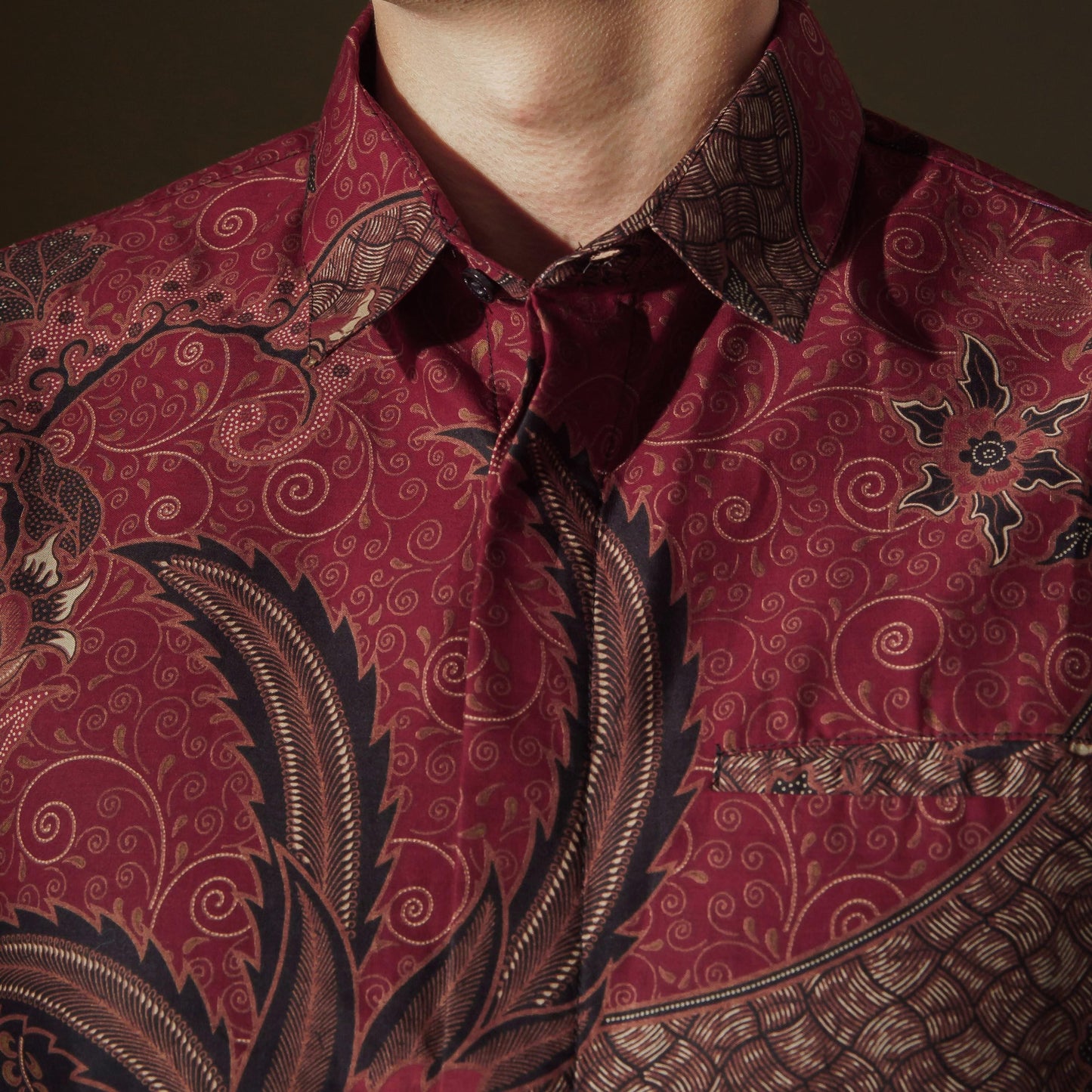 Lesmana - Mandalas Kemeja Batik Pria Premium Lengan Panjang
