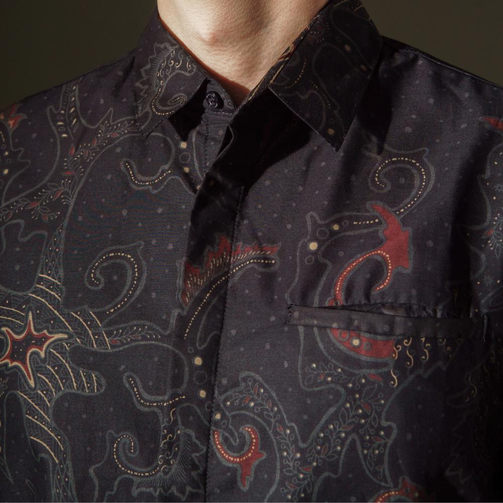 Kalisto - Mandalas Kemeja Batik Pria Premium Lengan Panjang