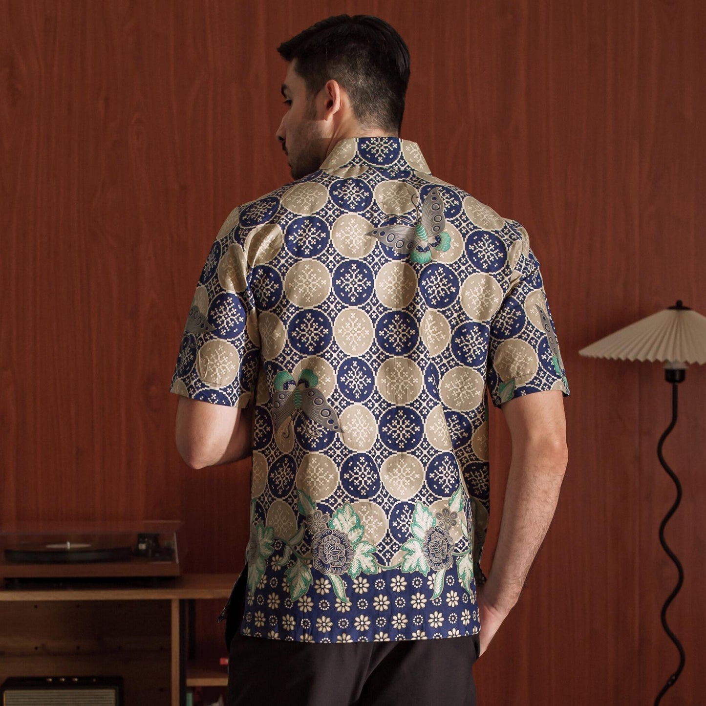 Oxalis - Mandalas Kemeja Batik Pria Premium Lengan Pendek