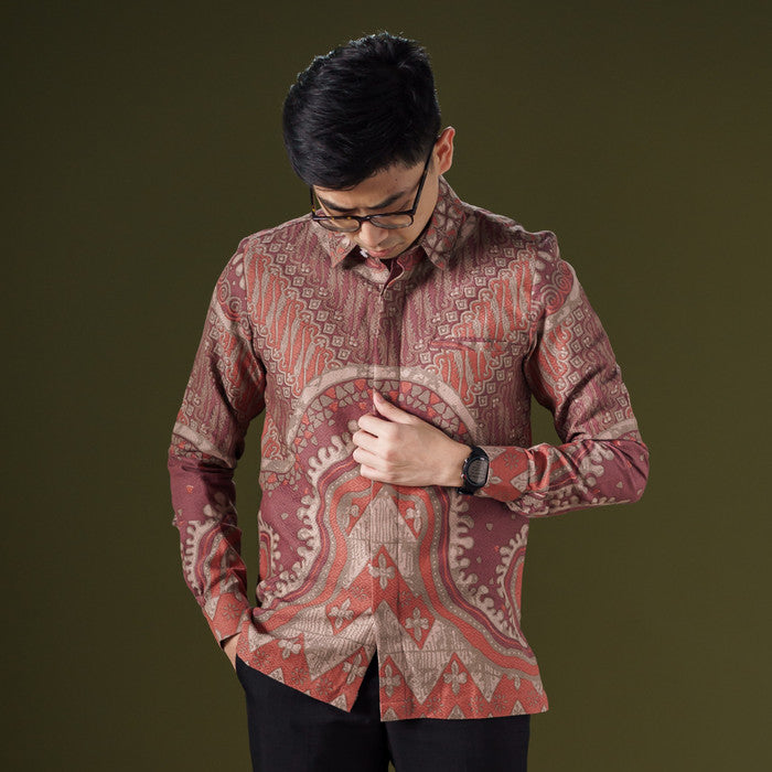 Nala - Mandalas Kemeja Batik Pria Premium Lengan Panjang