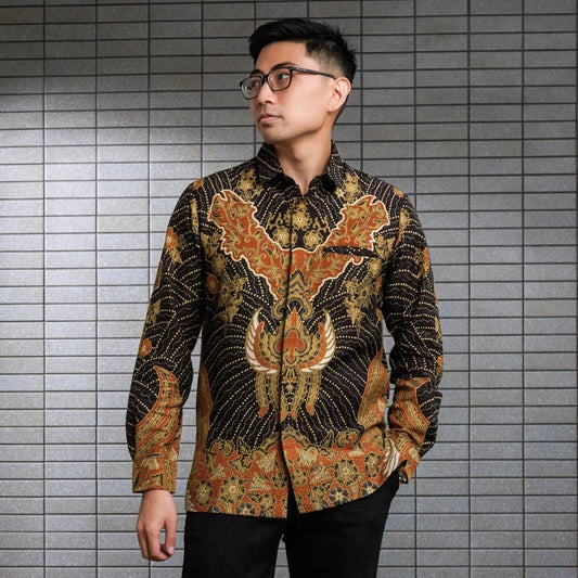 Gariyan - Mandalas Kemeja Batik Pria Premium Lengan Panjang