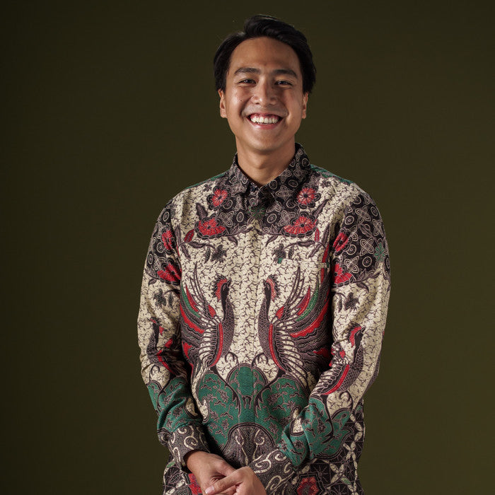 Niranjo - Mandalas Kemeja Batik Pria Premium Lengan Panjang