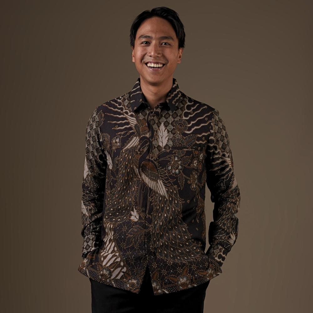 Angau - Mandalas Kemeja Batik Pria Premium Lengan Panjang