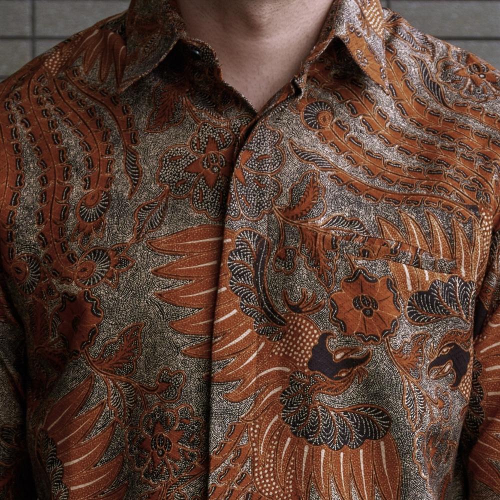 Cayaning - Mandalas Kemeja Batik Pria Premium Lengan Pendek