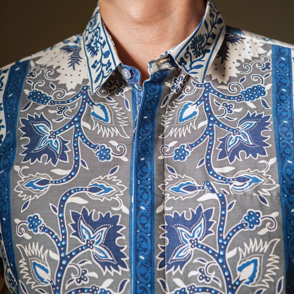 Padilla - Mandalas Premium Men's Long Sleeve Batik Shirt