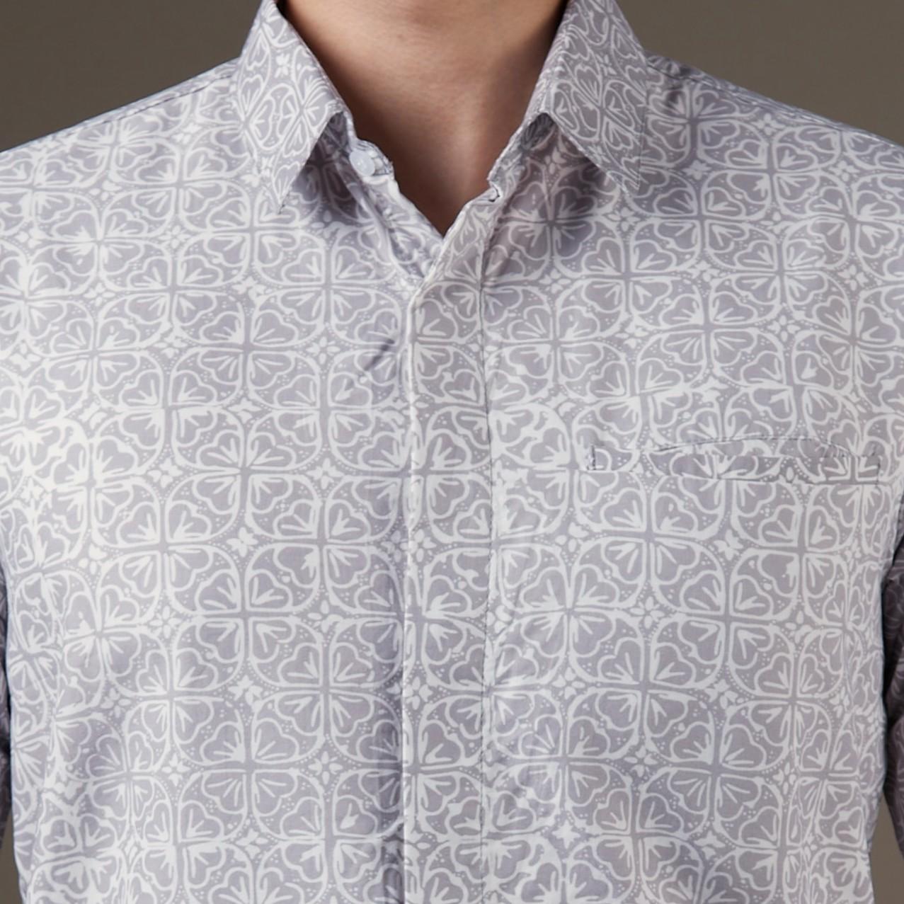 Bungabu - Mandalas Kemeja Batik Pria Premium Lengan Pendek