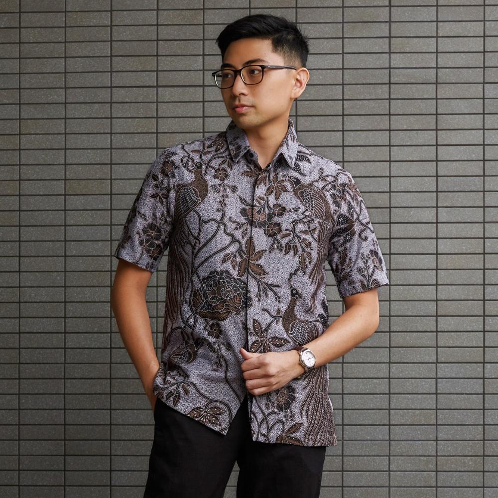 Cendrabu - Mandalas Kemeja Batik Pria Premium Lengan Pendek
