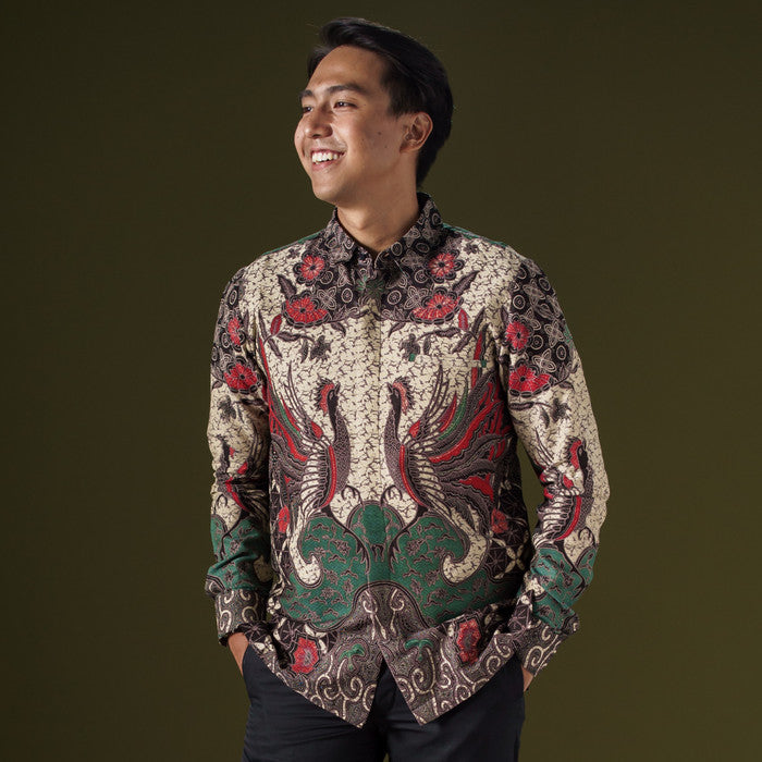 Niranjo - Mandalas Kemeja Batik Pria Premium Lengan Panjang