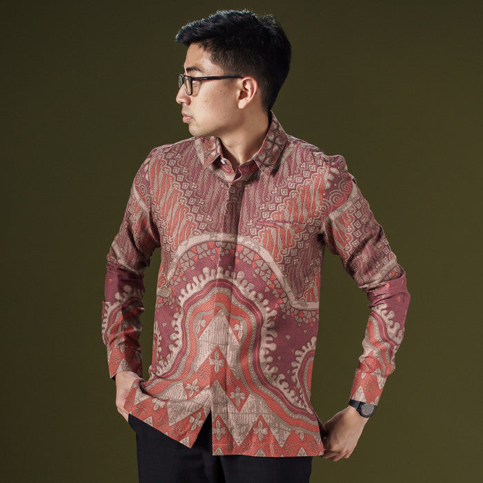 Nala - Mandalas Kemeja Batik Pria Premium Lengan Panjang