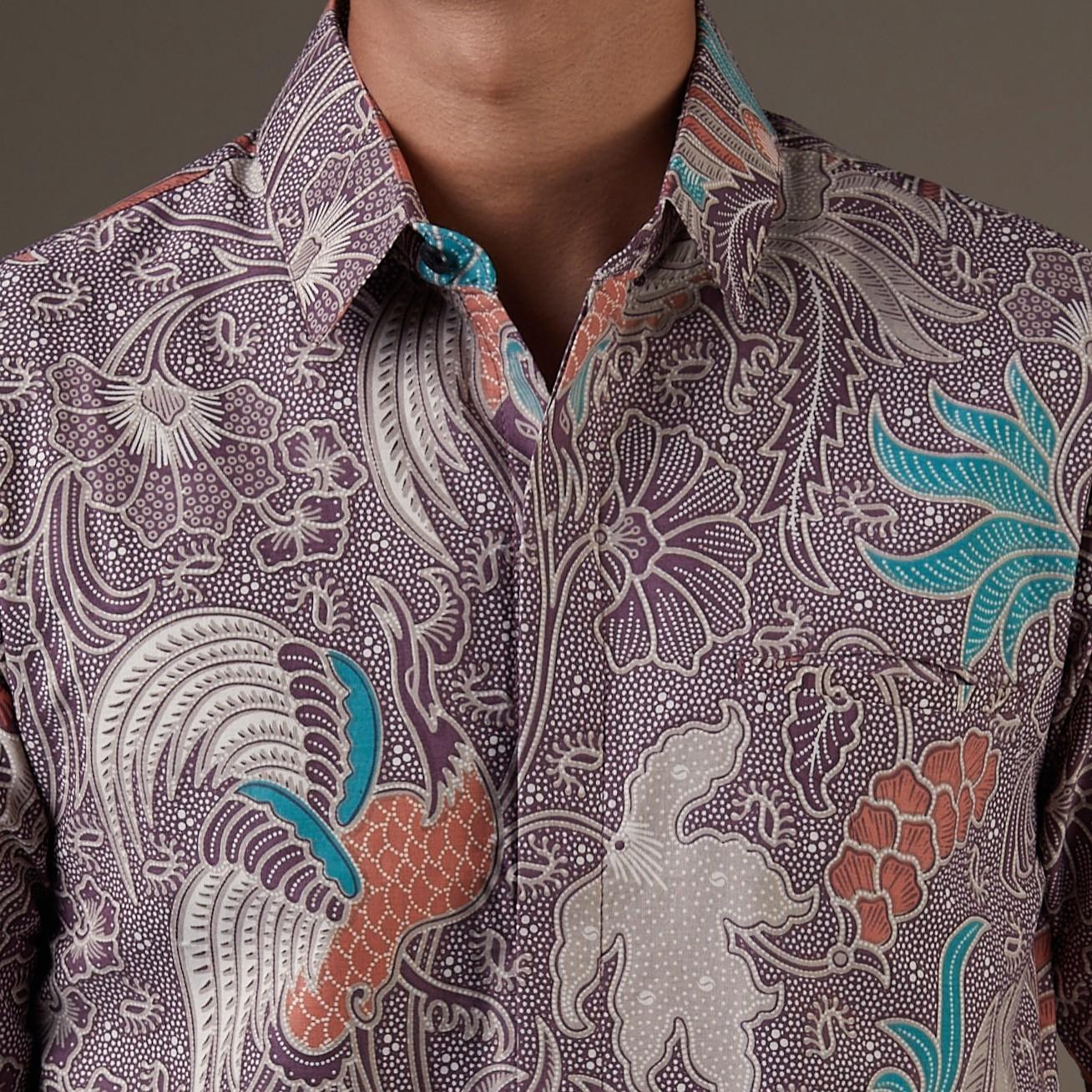 Alamanda - Mandalas Kemeja Batik Pria Premium Lengan Pendek