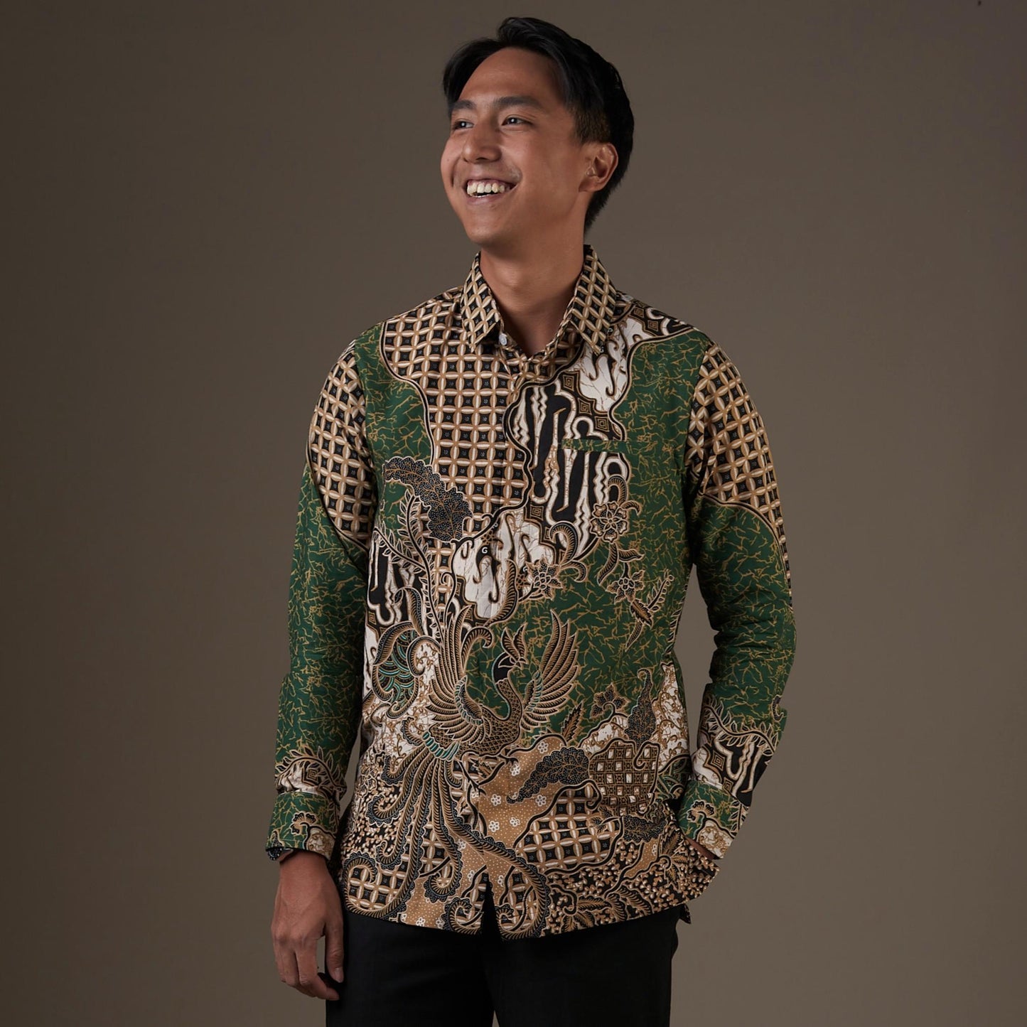 Josari - Mandalas Kemeja Batik Pria Premium Lengan Panjang