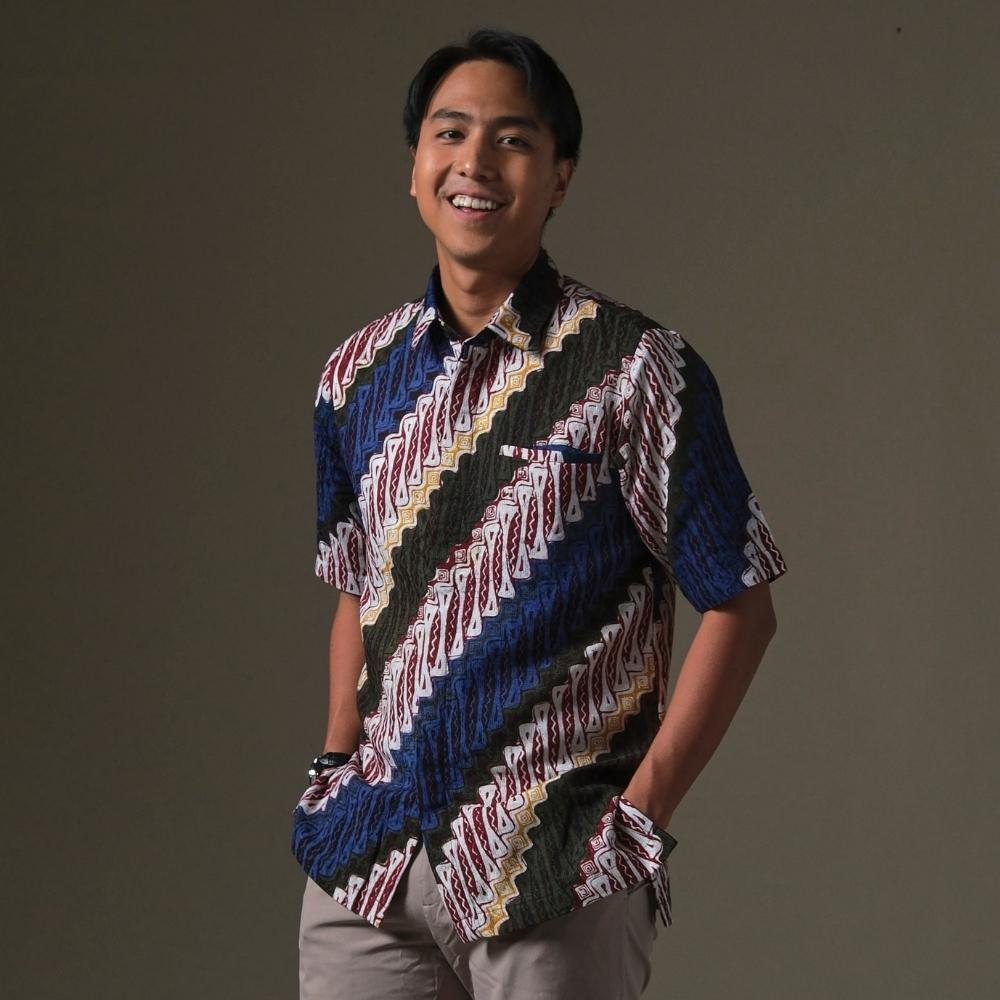Jagat - Mandalas Kemeja Batik Pria Premium Lengan Pendek