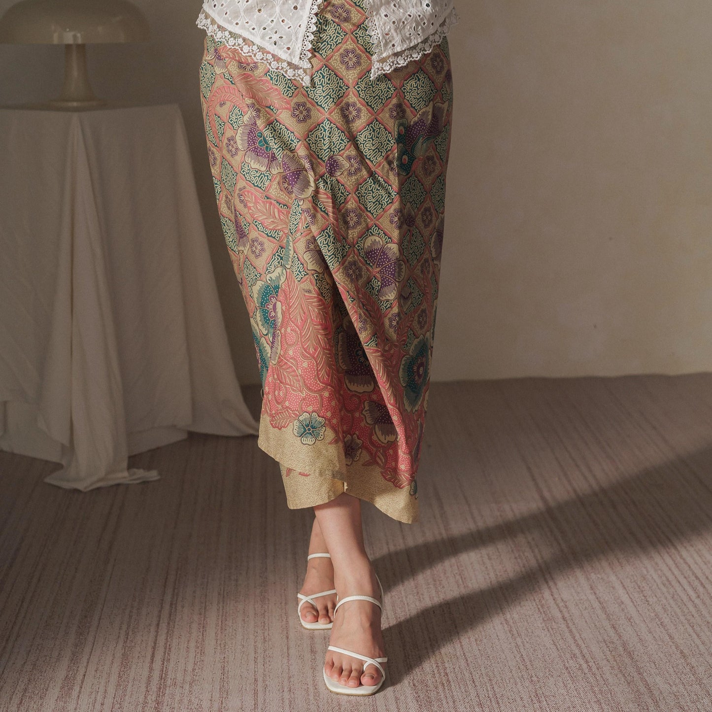 Dara - Mandalas Premium Women's Batik Wrap Skirt