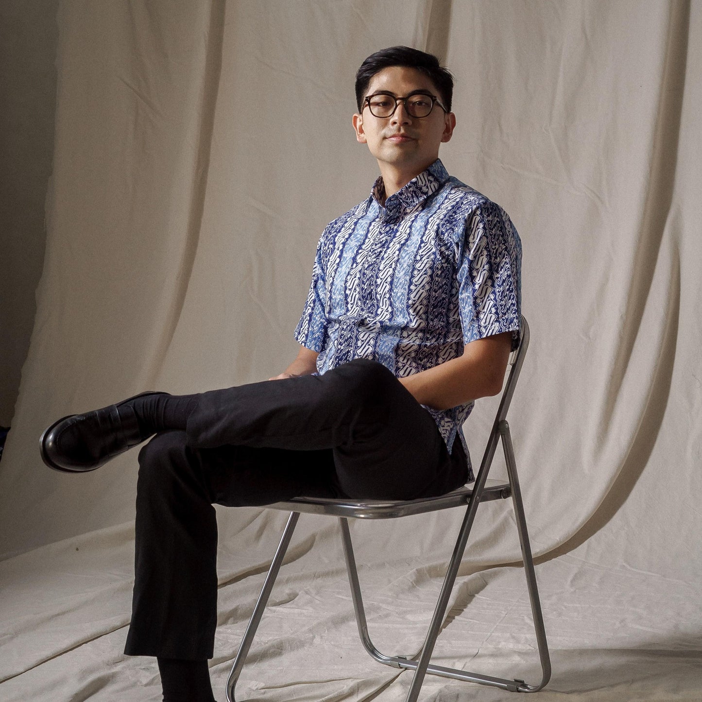 Melayu - Mandalas Kemeja Batik Pria Premium Lengan Pendek