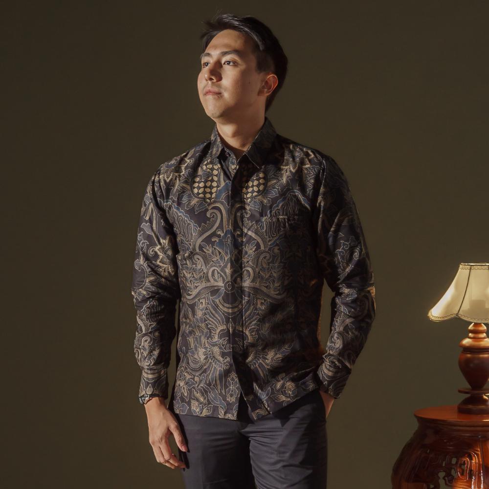 Praba - Mandalas Kemeja Batik Pria Premium Lengan Panjang