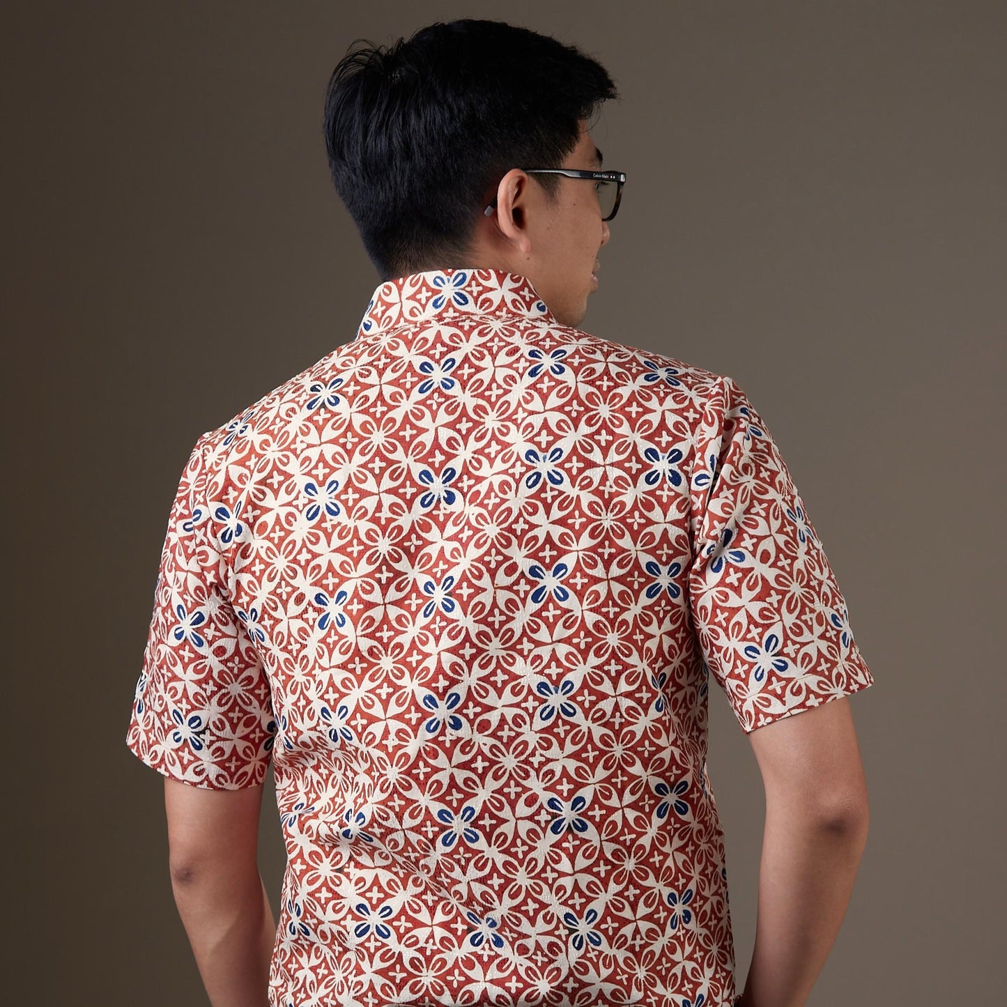 Hikared - Mandalas Kemeja Batik Pria Premium Lengan Pendek