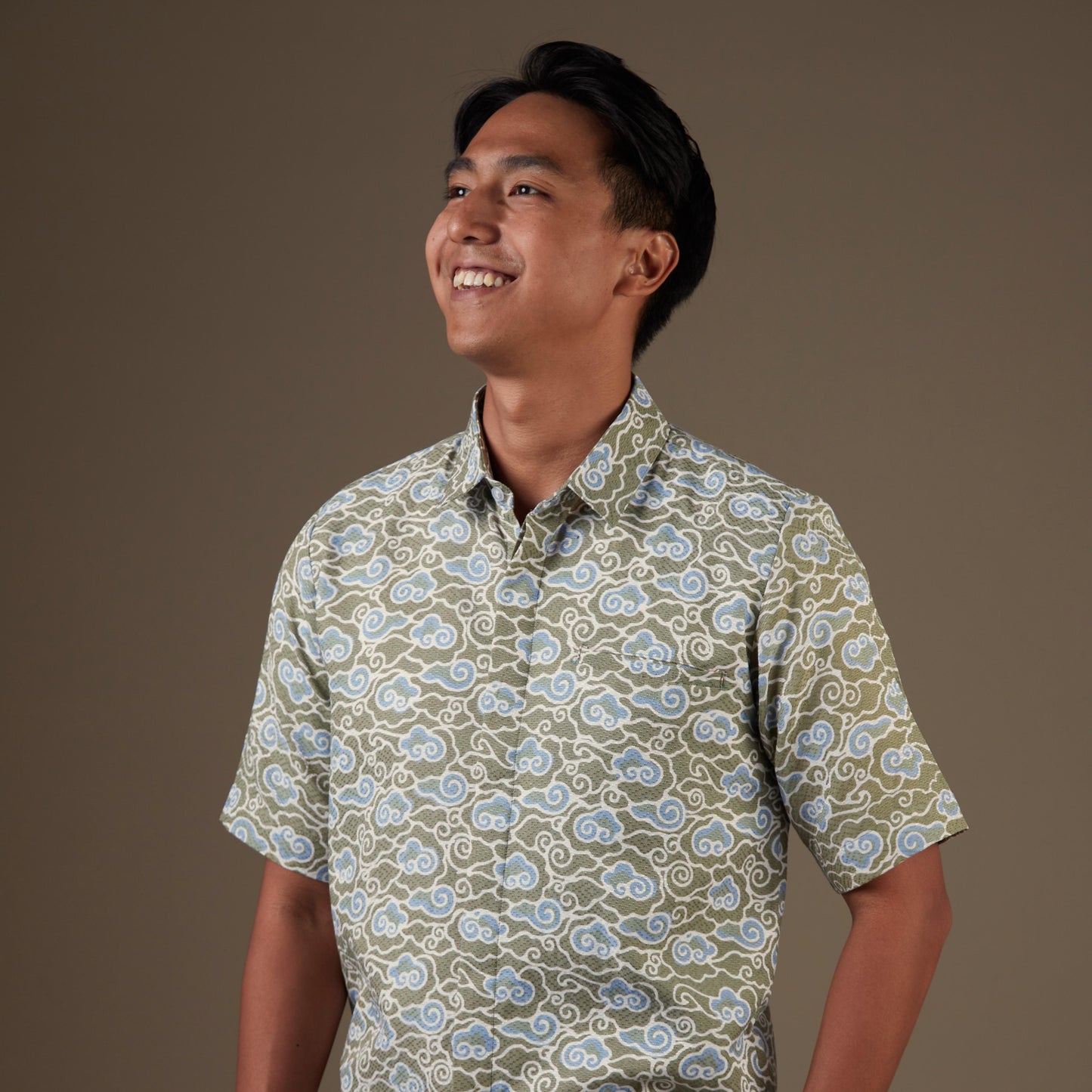 Grinawan - Mandalas Kemeja Batik Pria Premium Lengan Pendek