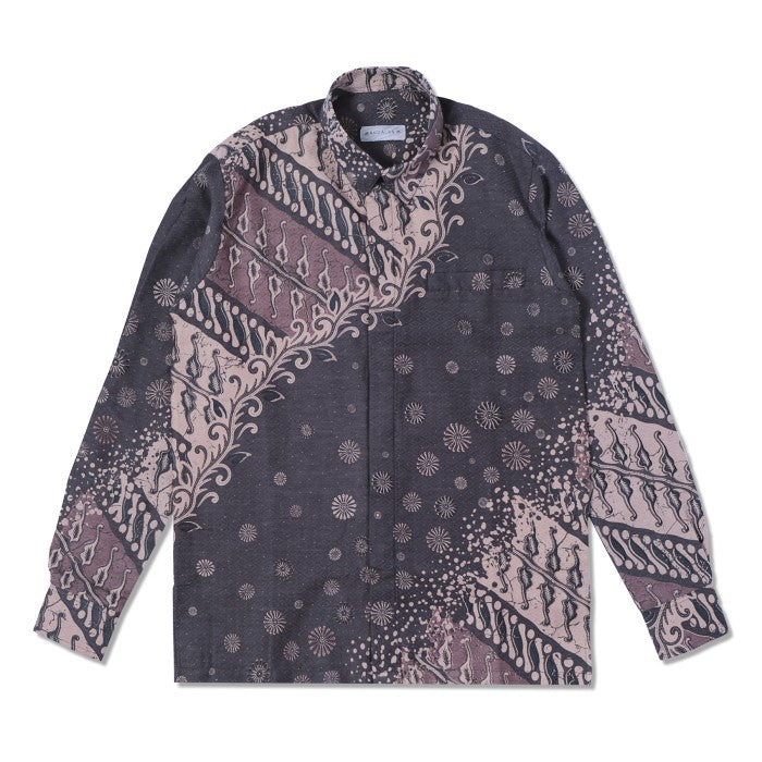 Divel - Mandalas Men's Long Sleeve Batik Shirt