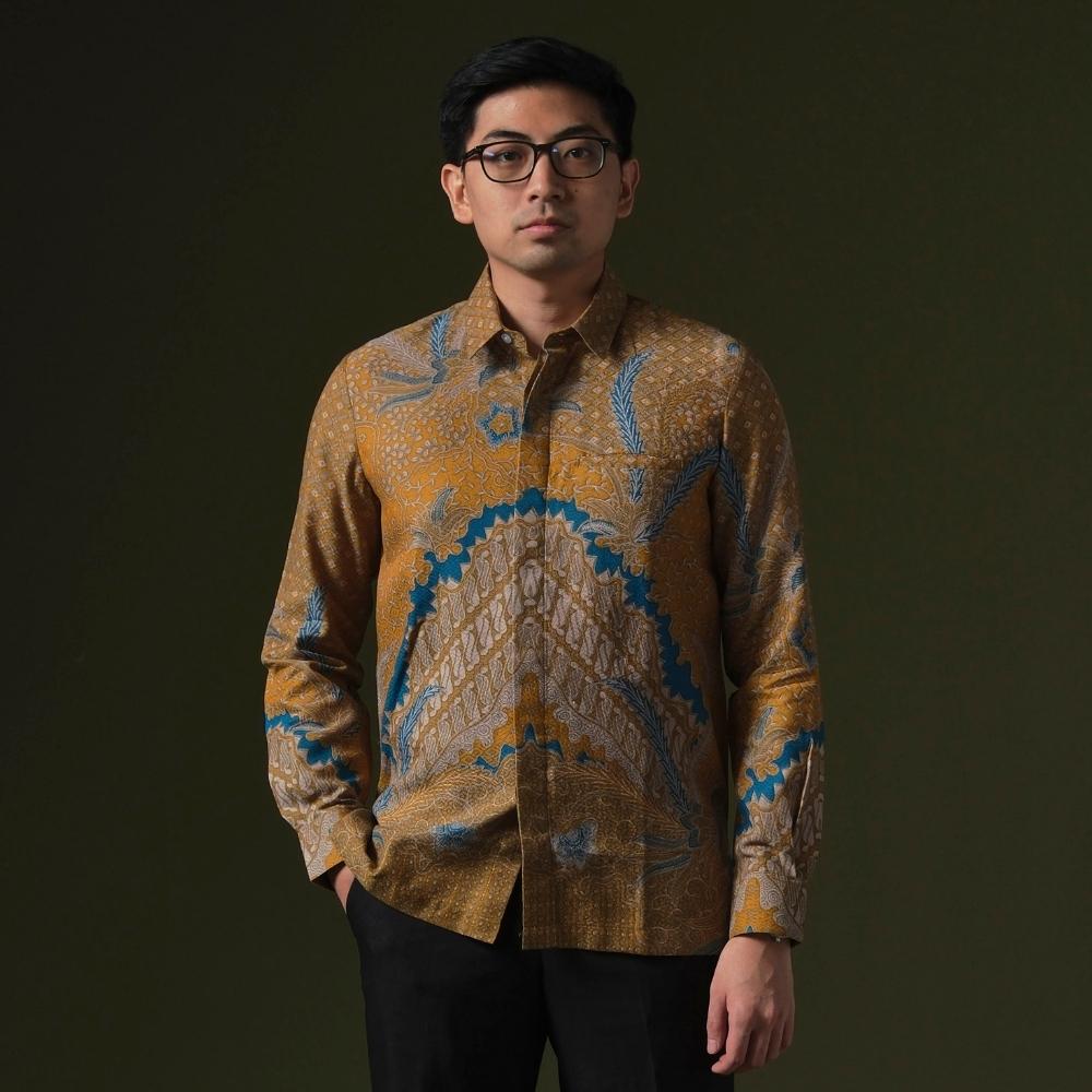 Kanarang - Mandalas Kemeja Batik Pria Premium Lengan Panjang