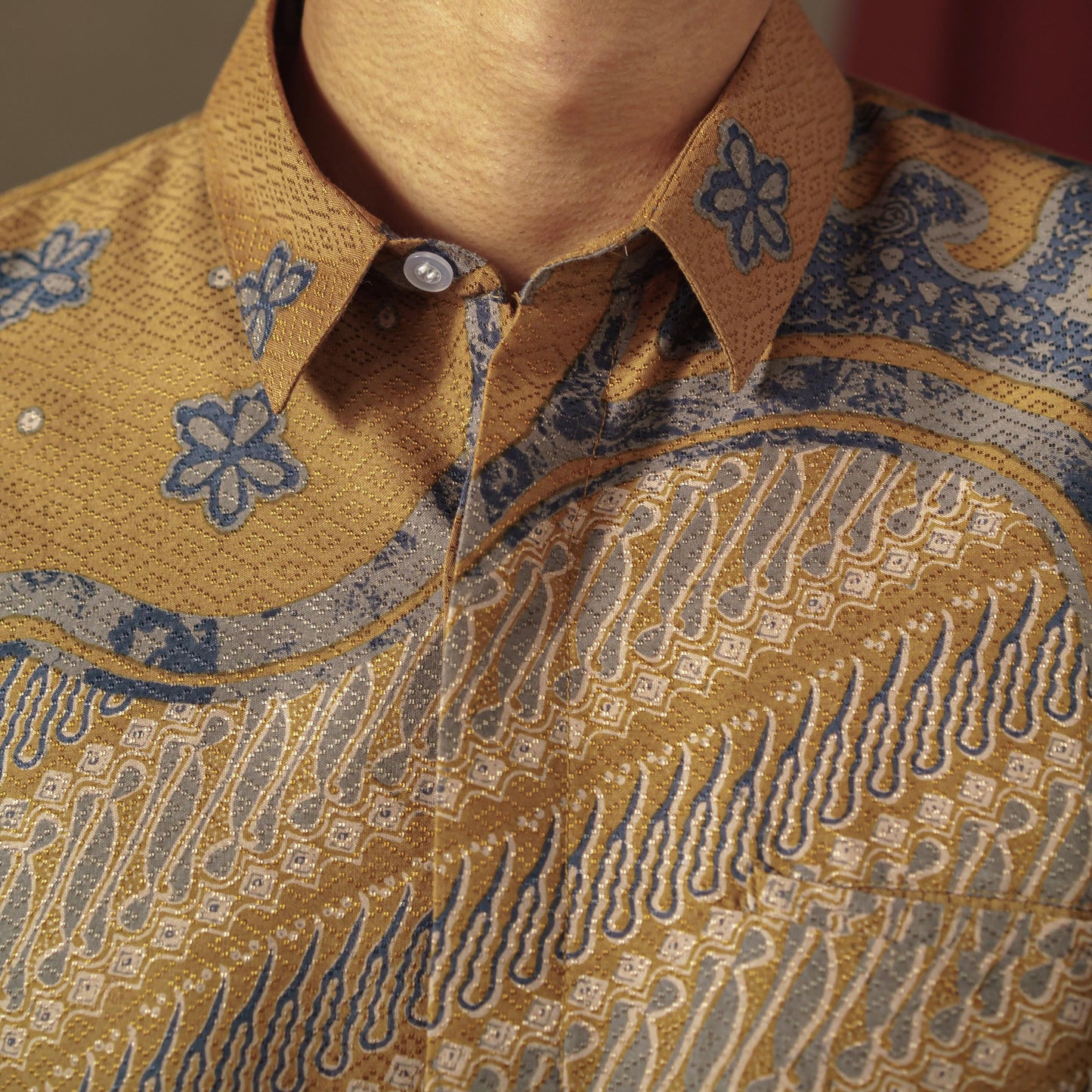 Zatora - Mandalas Premium Men's Long Sleeve Batik Shirt