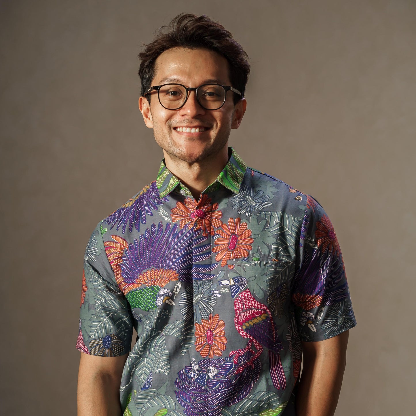 Rangsil - Mandalas Kemeja Batik Pria Premium Lengan Pendek