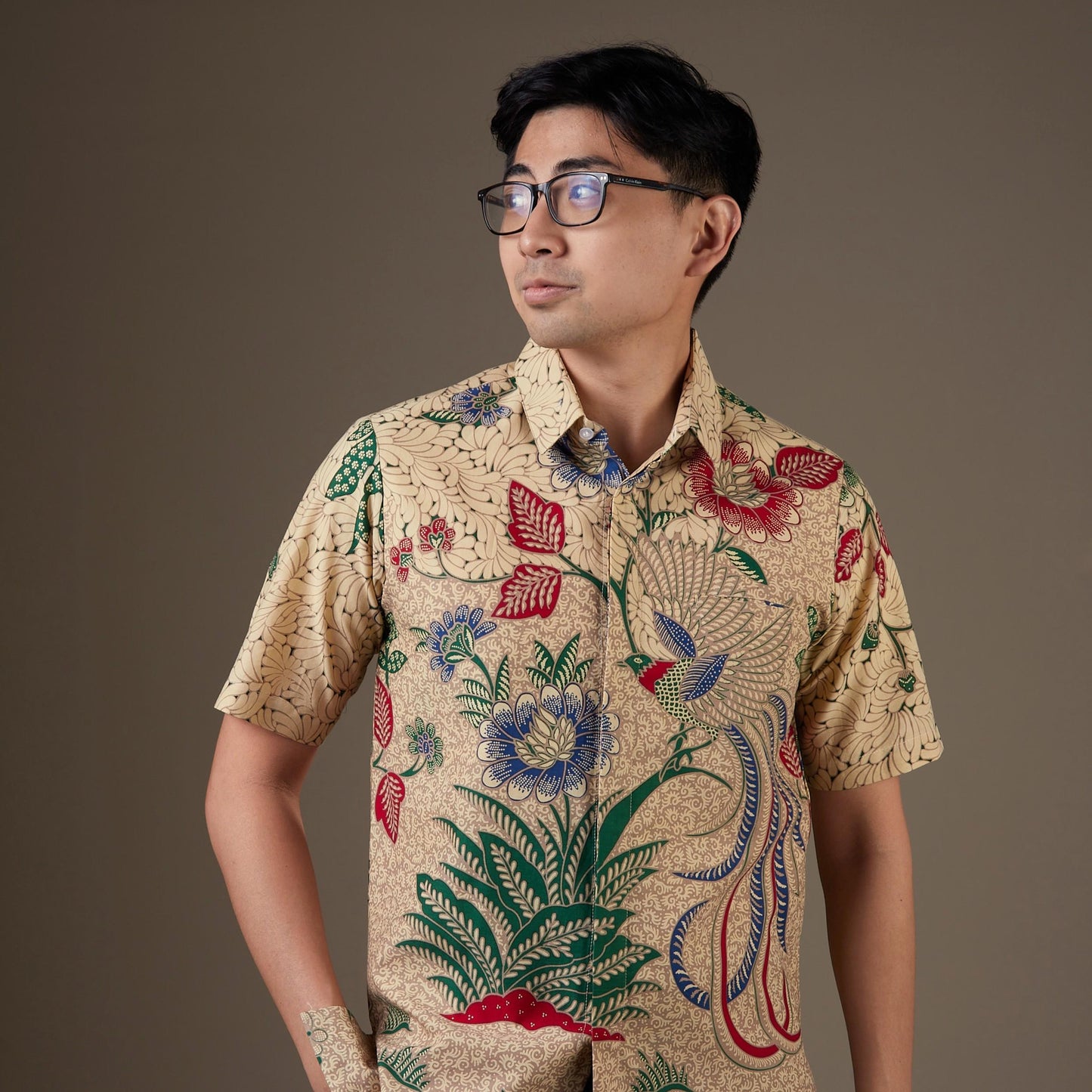 Mulaja - Mandalas Kemeja Batik Pria Premium Lengan Pendek