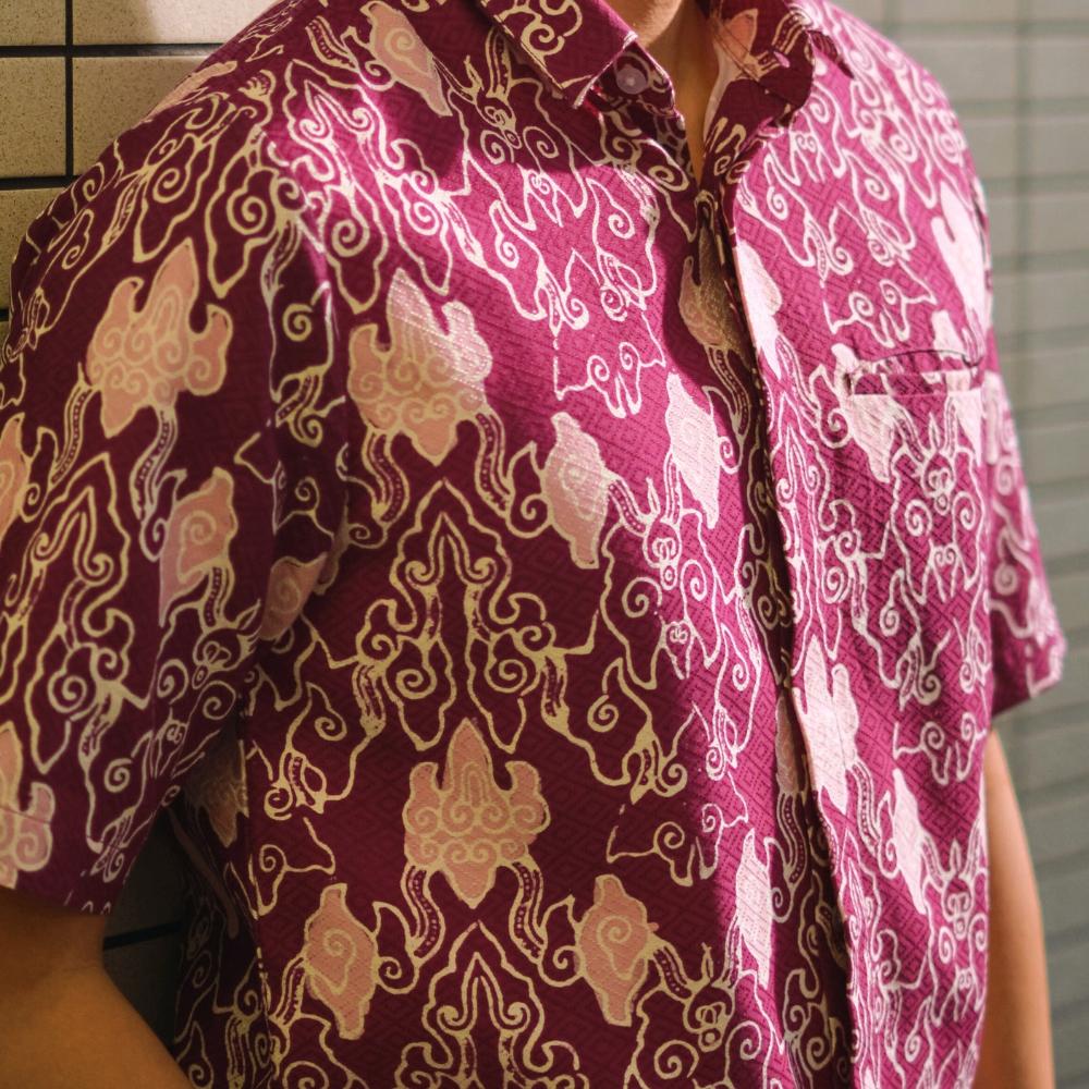 Amara - Mandalas Kemeja Batik Pria Premium Lengan Pendek