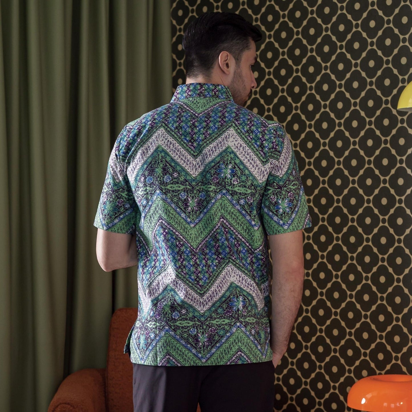 Wirarejo - Mandalas Kemeja Batik Pria Premium Lengan Pendek