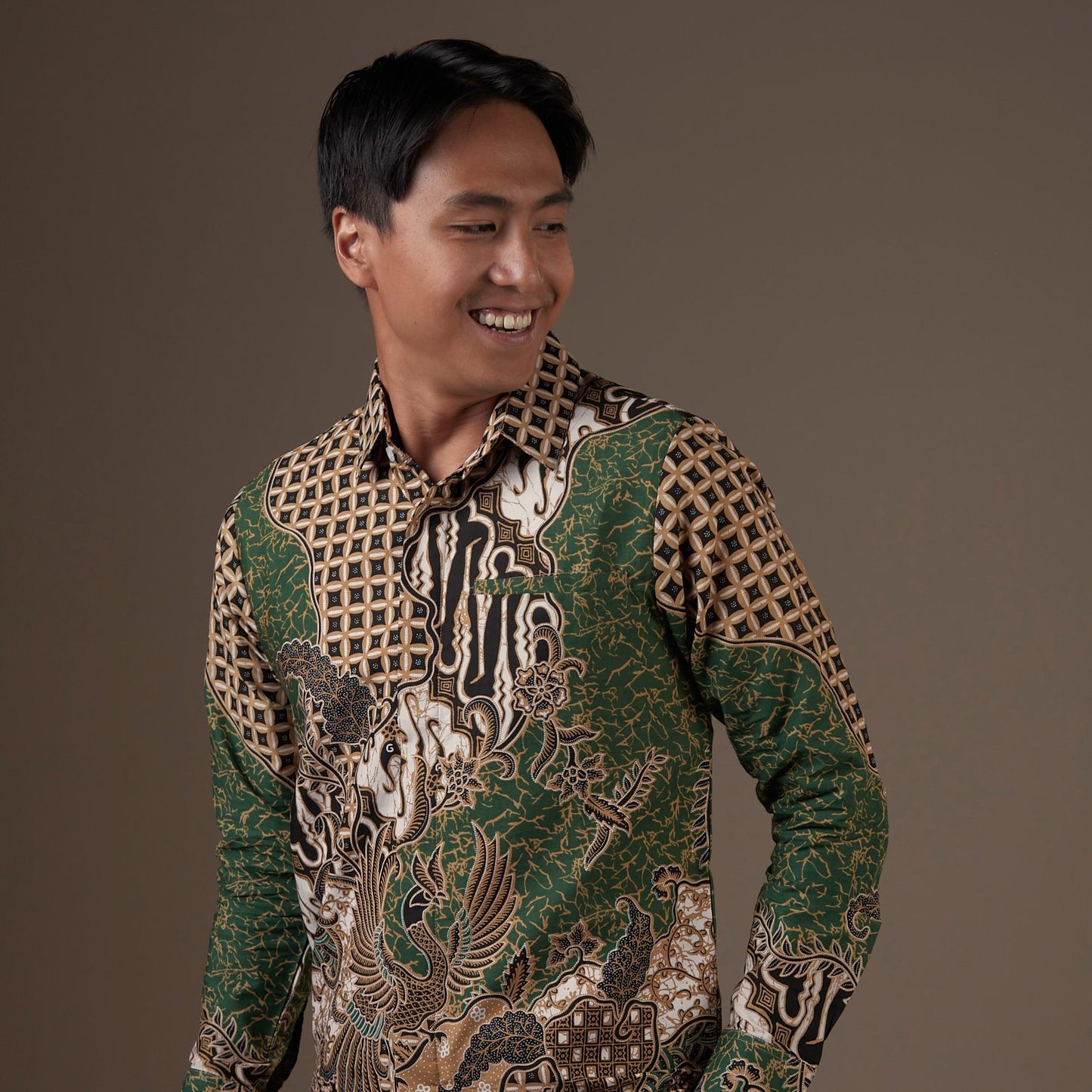 Josari - Mandalas Kemeja Batik Pria Premium Lengan Panjang