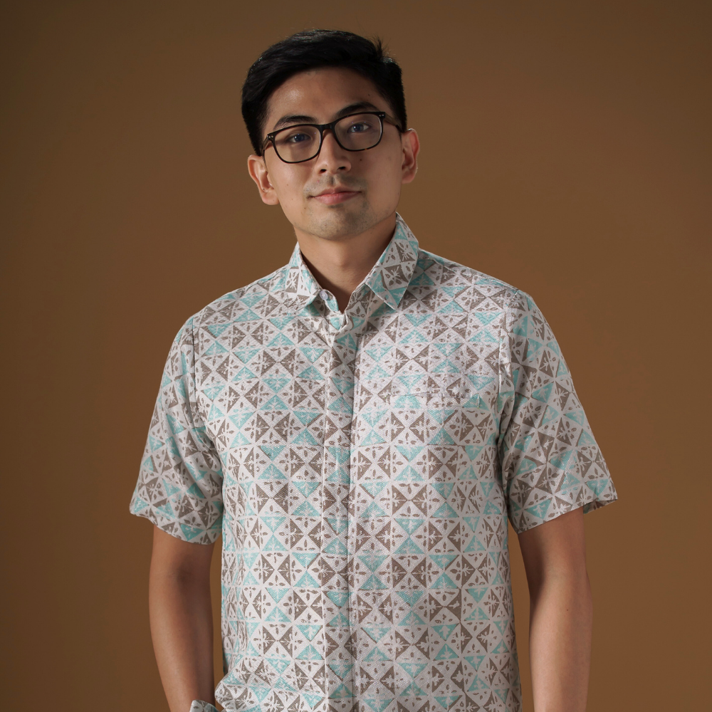 Wajika - Mandalas Kemeja Batik Pria Premium Lengan Pendek