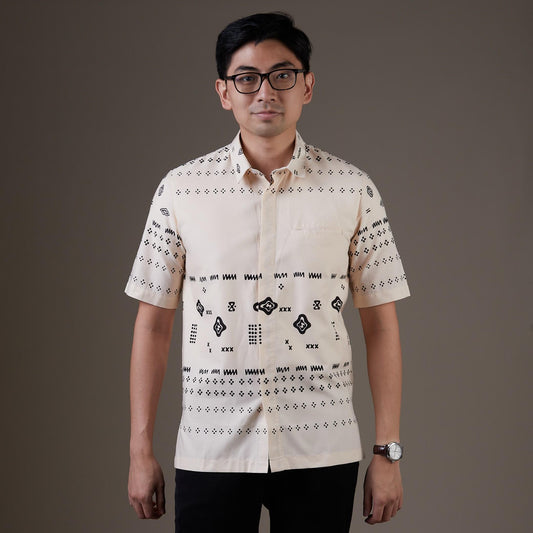 Putulo - Mandalas Kemeja Batik Pria Premium Lengan Pendek