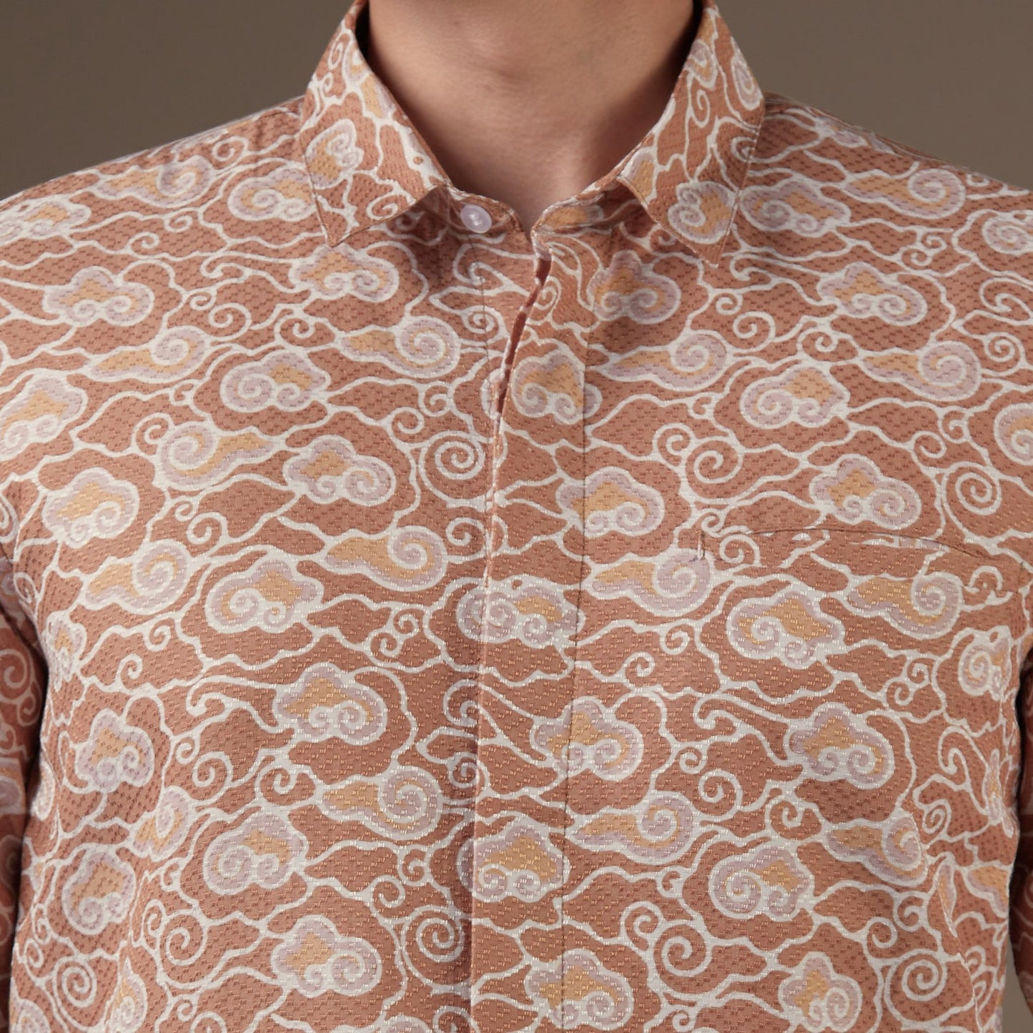 Menawan - Mandalas Kemeja Batik Pria Premium Lengan Pendek