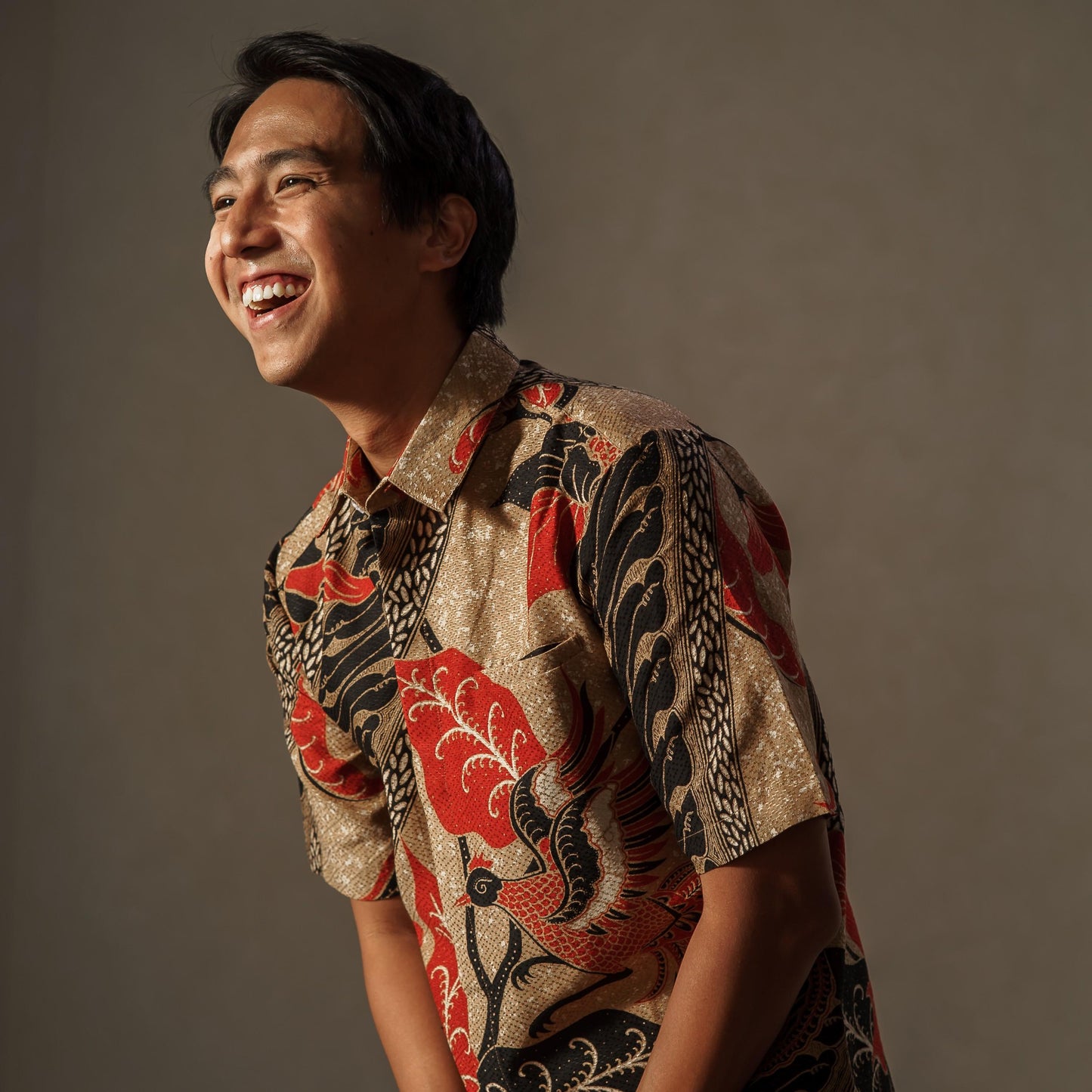 Kastuba - Mandalas Premium Men's Short Sleeve Batik Shirt