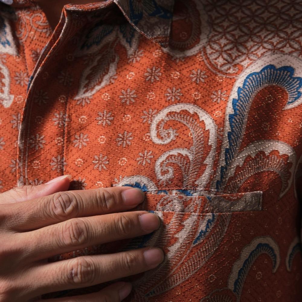 Nusapati - Mandalas Kemeja Batik Pria Premium Lengan Panjang