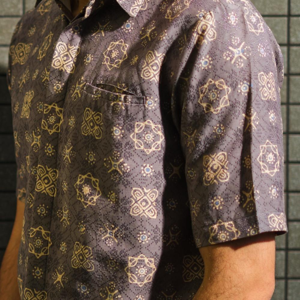 Asha - Mandalas Kemeja Batik Pria Premium Lengan Pendek