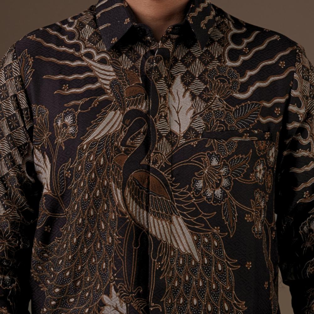 Angau - Mandalas Kemeja Batik Pria Premium Lengan Panjang