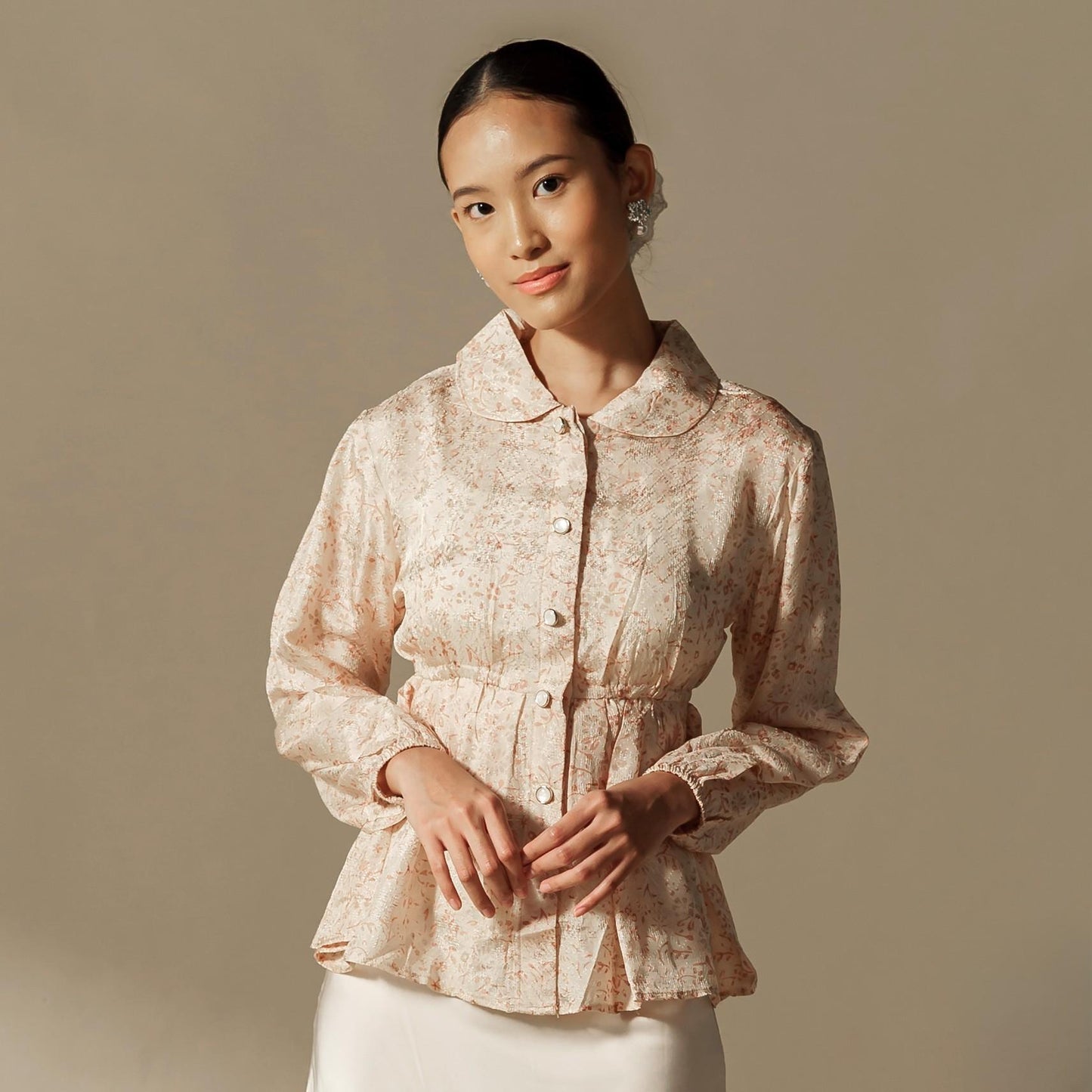Karima Long Sleeve - Mandalas Modern Outerwear Women's Babydoll Top