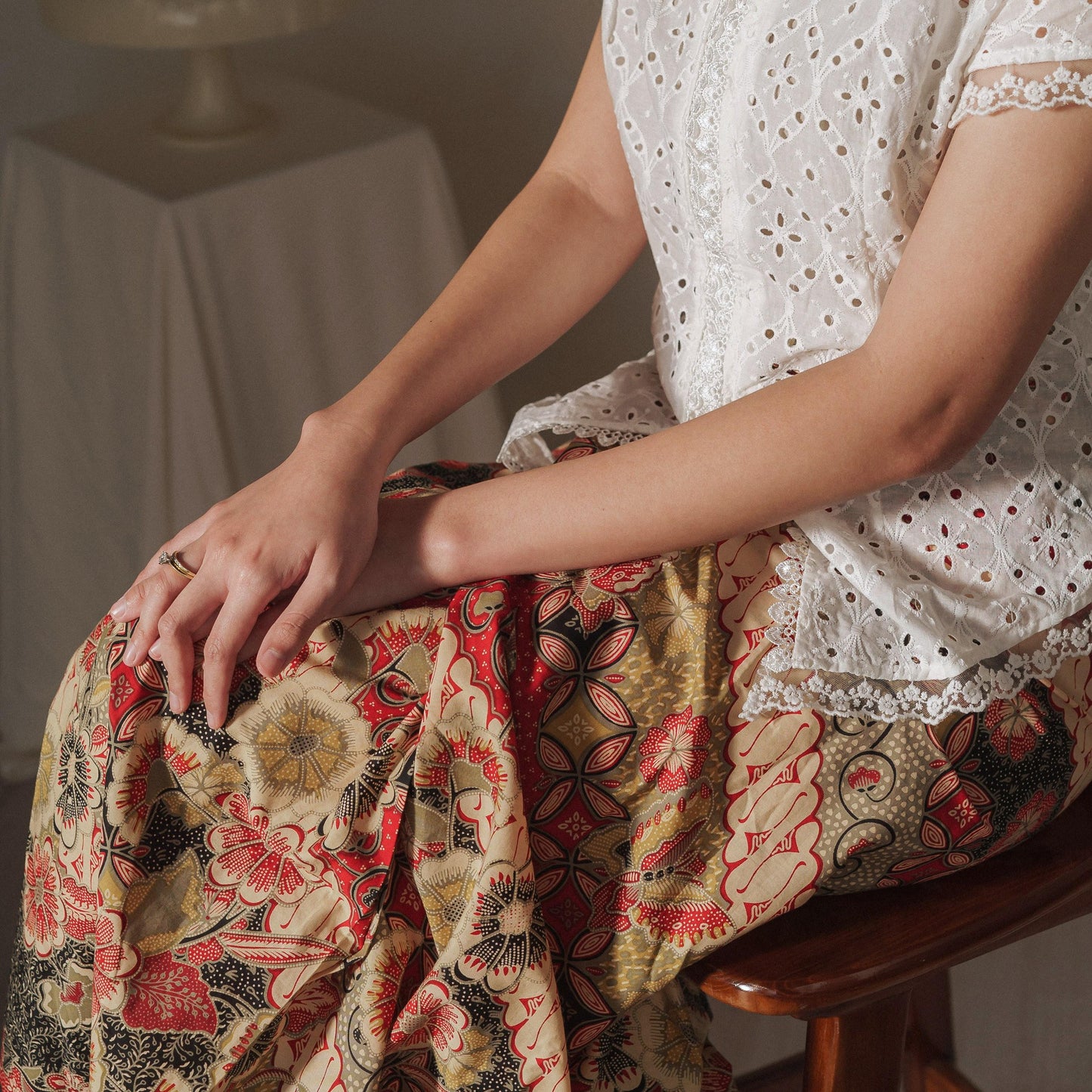 Rahayu - Mandalas Premium Women's Batik Wrap Skirt