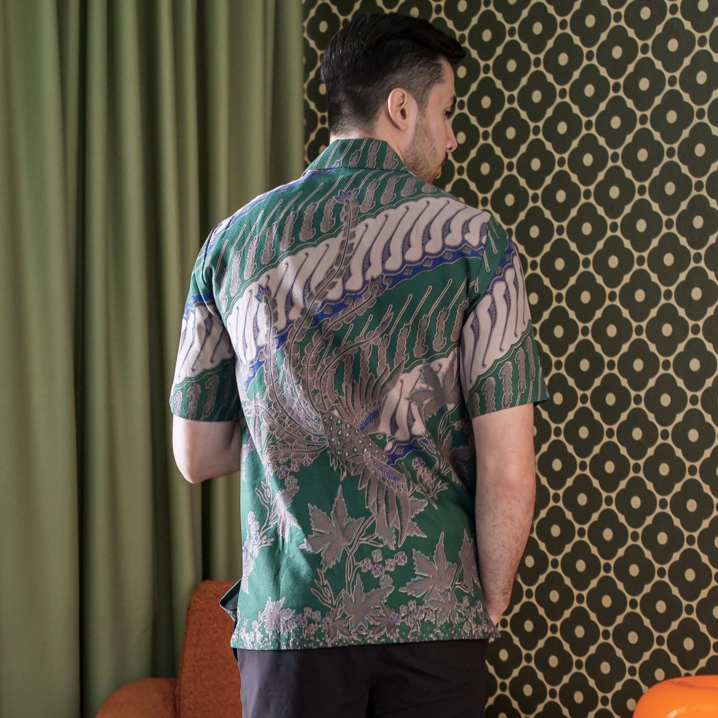 Raijo - Mandalas Kemeja Batik Pria Premium Lengan Pendek