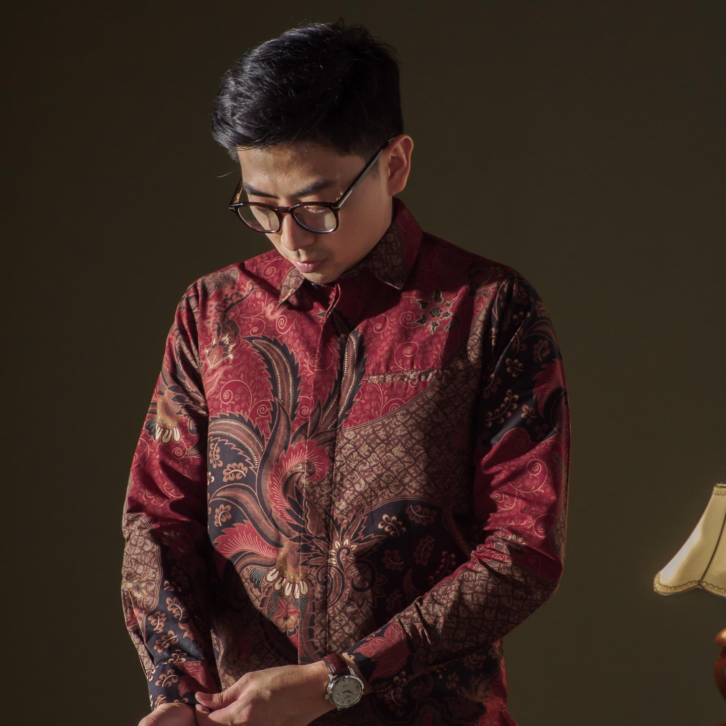 Lesmana - Mandalas Kemeja Batik Pria Premium Lengan Panjang