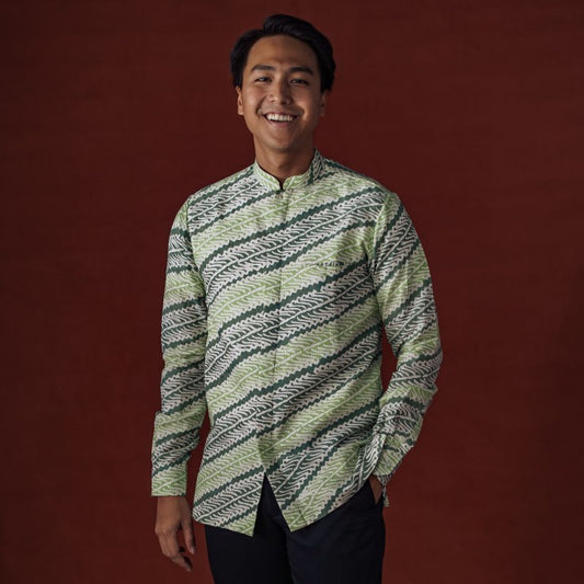 Daffa - Mandalas Koko Kemeja Batik Pria Premium Lengan Panjang