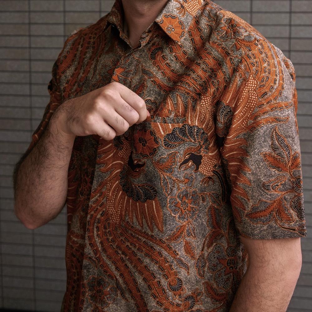 Cayaning - Mandalas Kemeja Batik Pria Premium Lengan Pendek