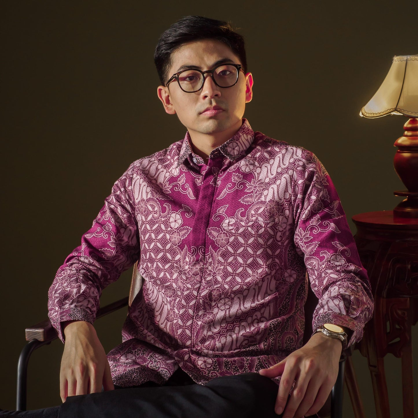 Medura - Mandalas Kemeja Batik Pria Premium Lengan Panjang